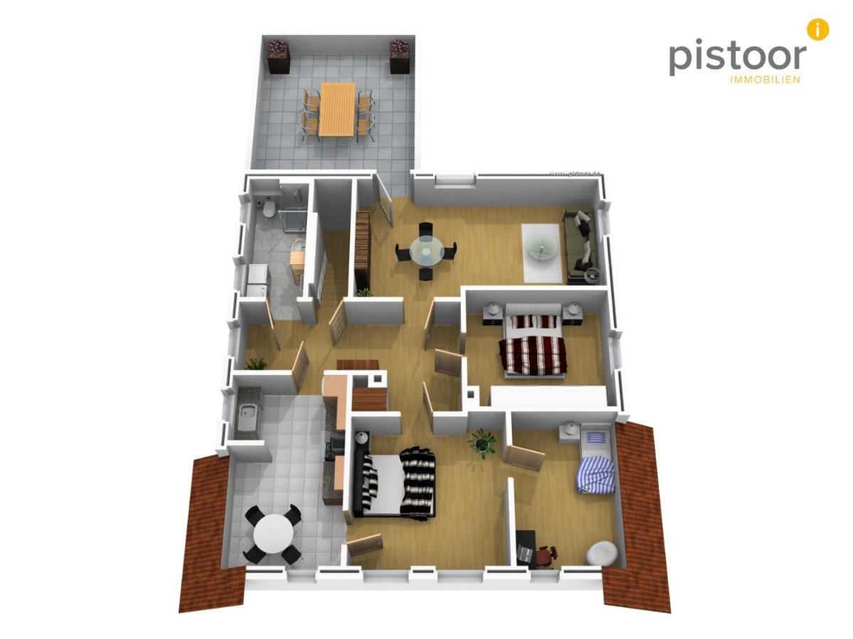 Stilvoll Wohnen In Der Kaiserlichen Post เวสเตอร์ชเตเดอ ภายนอก รูปภาพ